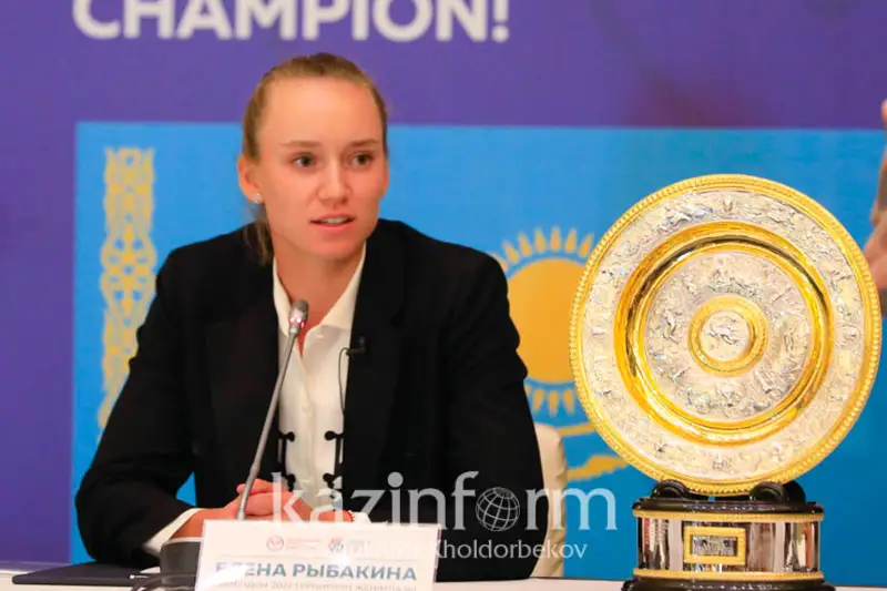 ەلەنا رىباكينا ۋيمبلدون سىياقىسىنىڭ ءبىر بولىگىن جانۋارلاردى قورعاۋعا جۇمسايدى