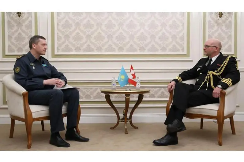 Қозоғистон ва Канада ўртасидаги ҳарбий ҳамкорлик масалалари муҳокама қилинди