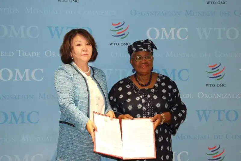 Постпред Казахстана вручила верительные грамоты гендиректору ВТО