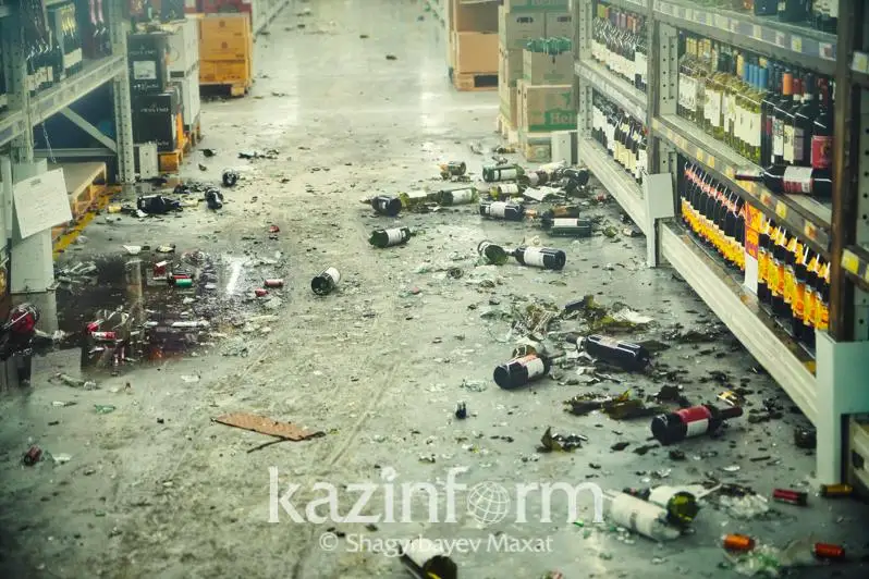 شىمكەنتتە دۇكەن توناعاندار تۇركىستاندا ۇستالدى