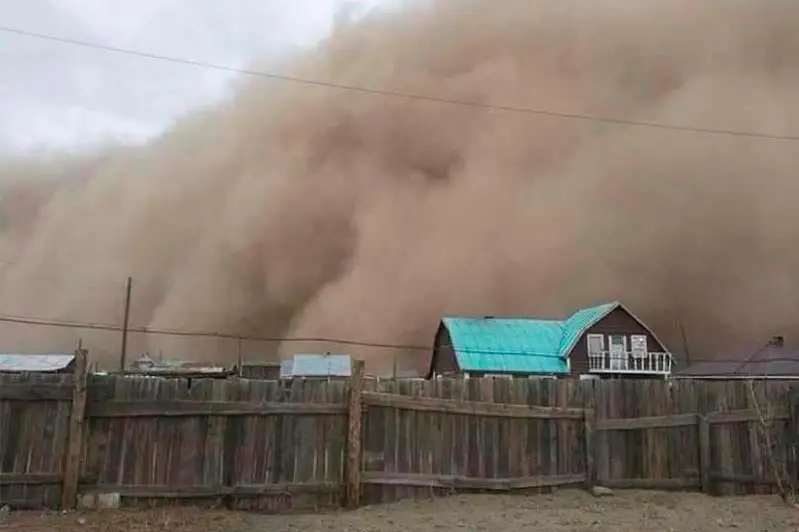 Мўғулистонда содир бўлган қум бўронидан олти киши вафот этди