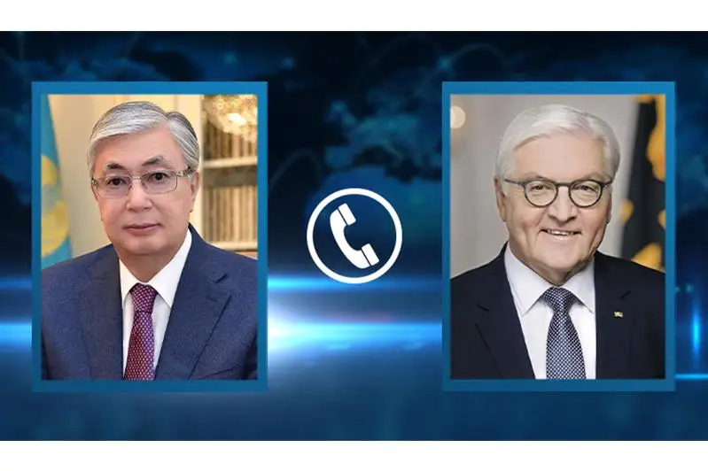 Президенты Казахстана и ФРГ обменялись мнениями о ситуации в Украине