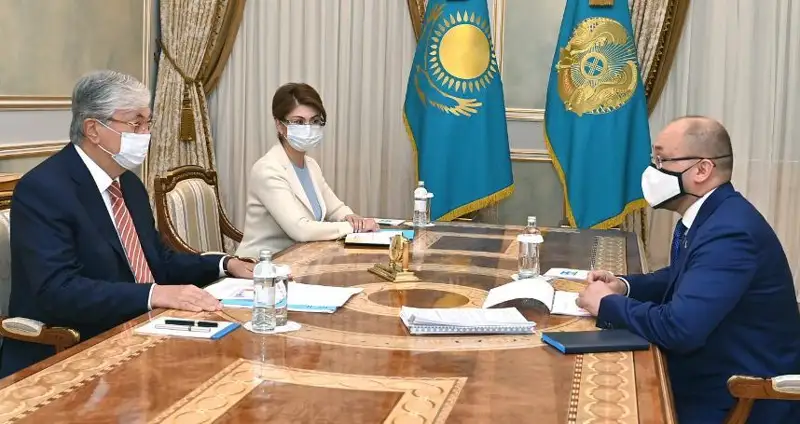 ҚР Президенти Маданият ва спорт ишлари вазирини қабул қилди