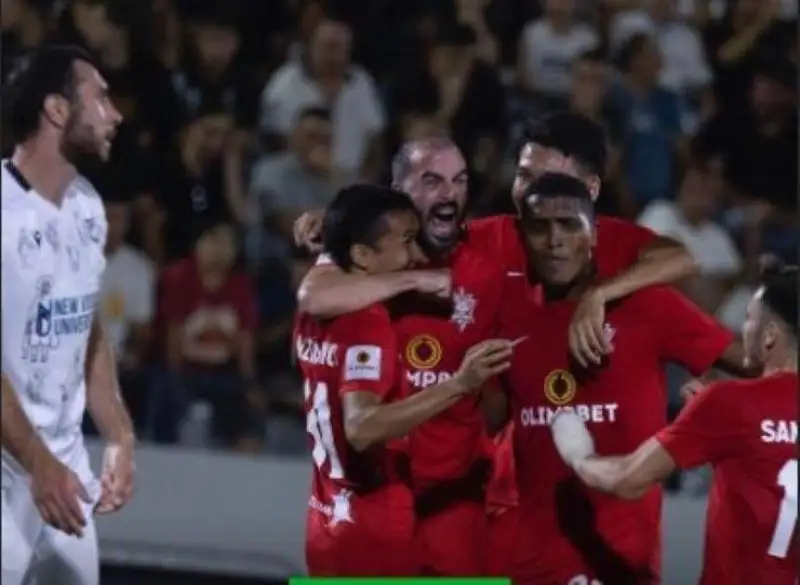 Конференциялар лигасида «Ақтўбе» «Торпедо Кутаиси»ни йирик ҳисобда мағлуб этди