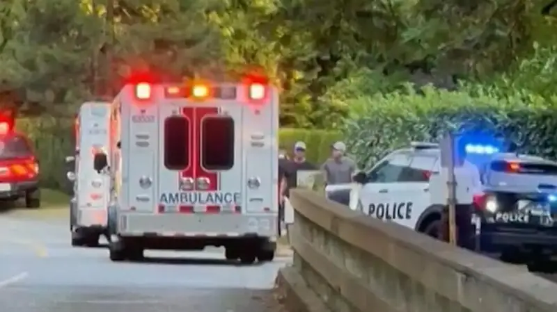 Канадада тўйда сайр қилаётган одамларга машина келиб урилган