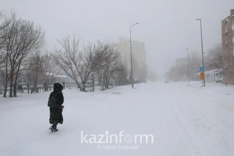 Неустойчивая погода ожидается 27 января в Казахстане