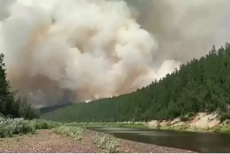 Якутияда бир суткада 19 та ўрмон ёнғинлари ўчирилди