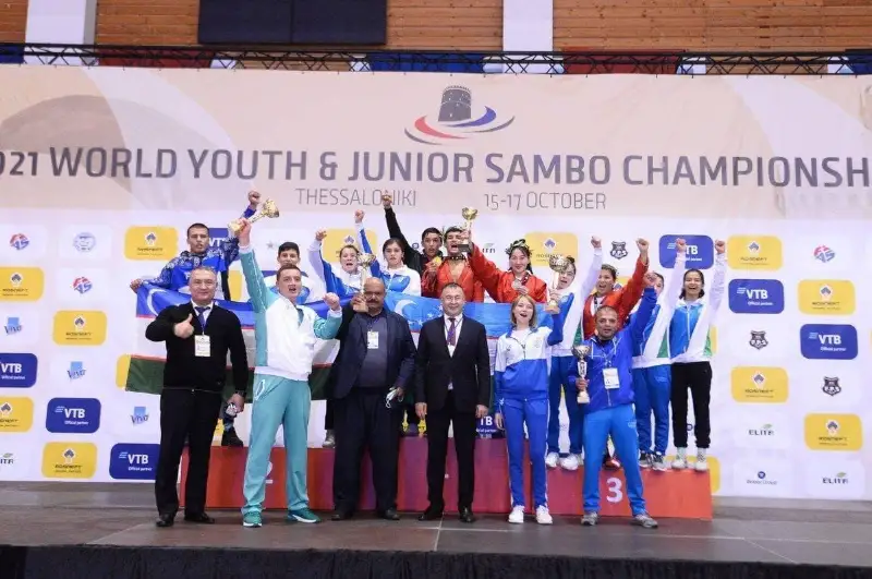 Самбо бўйича Ўзбекистон терма жамоаси Жаҳон чемпионатида тарихий натижа қайд этди