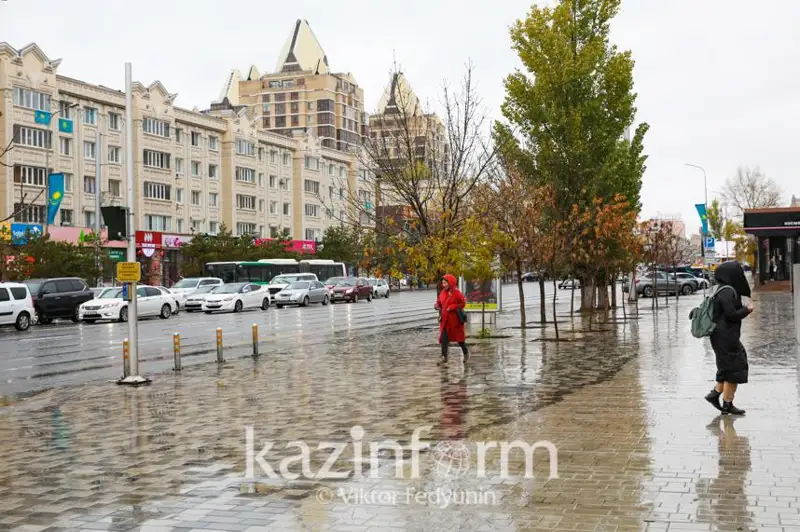 الماتى مەن استانا جانە 12 وڭىردە اۋا رايىنا بايلانىستى ەسكەرتۋ جاريالاندى