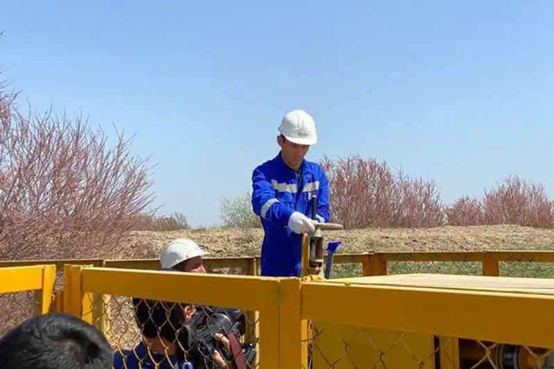 Туркистон вилоятининг 22 аҳоли пунктига газ келди