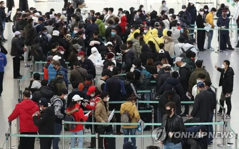 韩国境内非法居留外籍人员42.2万人创新高