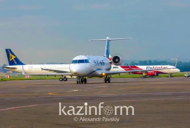 Спрос на авиаперелеты вырос среди казахстанцев на 3,4% с начала года