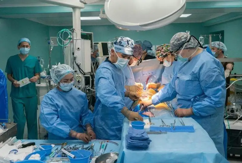 الماتىدا العاش رەت پاتسيەنتكە جاساندى جۇرەك سالىندى