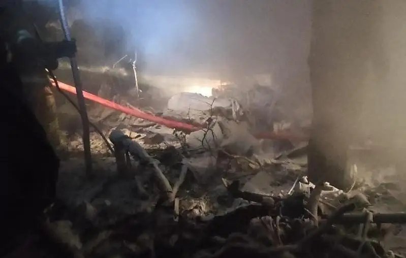 Россияда ҳалокатга учраган Aн-12 самолёти бортида тўққиз киши бўлган