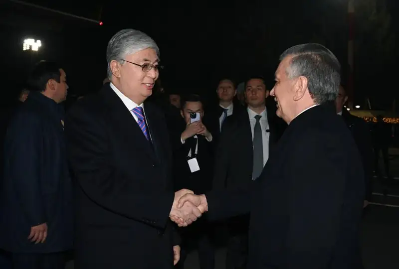 Опубликовано видео государственного визита Касым-Жомарта Токаева в Узбекистан