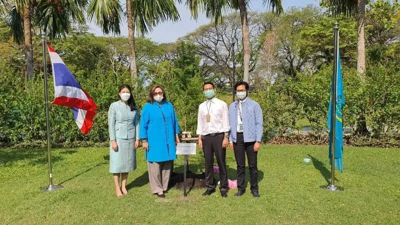 建交30周年：哈萨克斯坦驻泰国大使馆在曼谷举行植树仪式