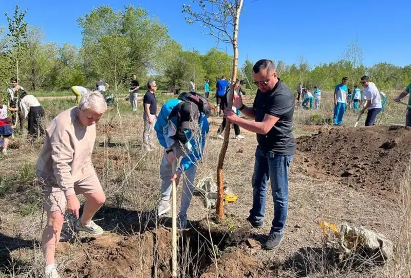 Аллея спорта появилась в Караганде