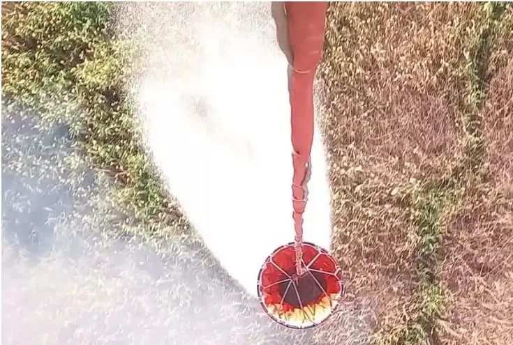 قورعالجىن اۋدانىندا ءورتتى سوندىرۋگە تىكۇشاق جۇمىلدىرىلدى