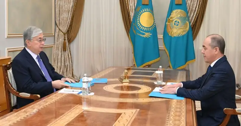 Қасим-Жомарт Тоқаев янги тайинланган вилоятлар ҳокимларини қабул қилди