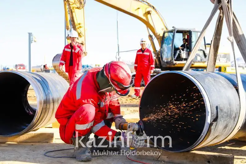 «Бейнеу-Жанаўзен» газ қувурининг қурилиши 770 минг нафар Манғистау аҳолисини «зангори ёқилғи» билан таъминлайди