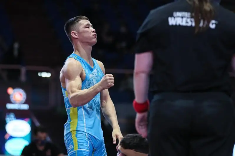 Қозоғистонлик Меиржан Шермахамбет юнон-рум кураши бўйича Осиё чемпиони бўлди