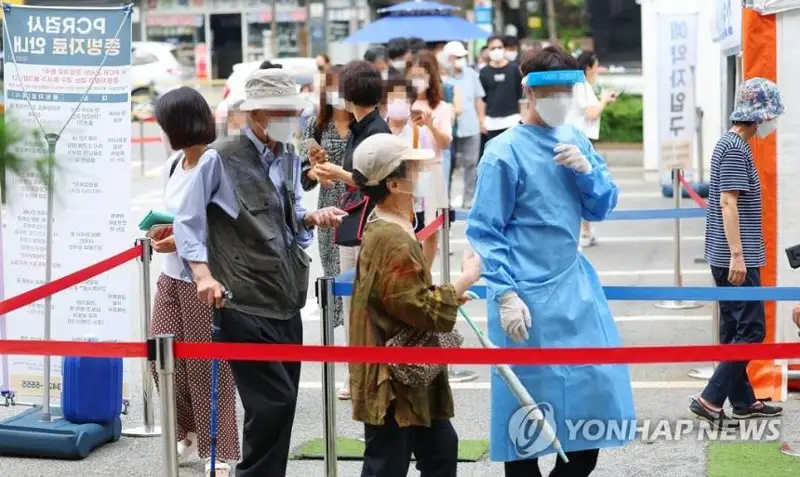 韩国新冠病例数保持快速增加势头