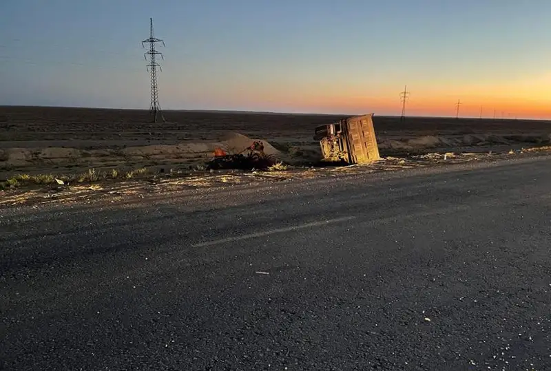 Пять человек одной семьи погибли в ДТП в Карагандинской области