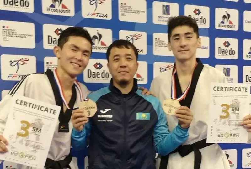 Парижда таэквондо бўйича Frenche Оpen турнирида қозоғистонликлар иккита медални қўлга киритди