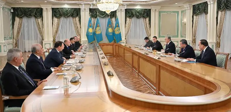 Тоқаев МДҲ давлатлари ҳукумат раҳбарлари билан учрашди