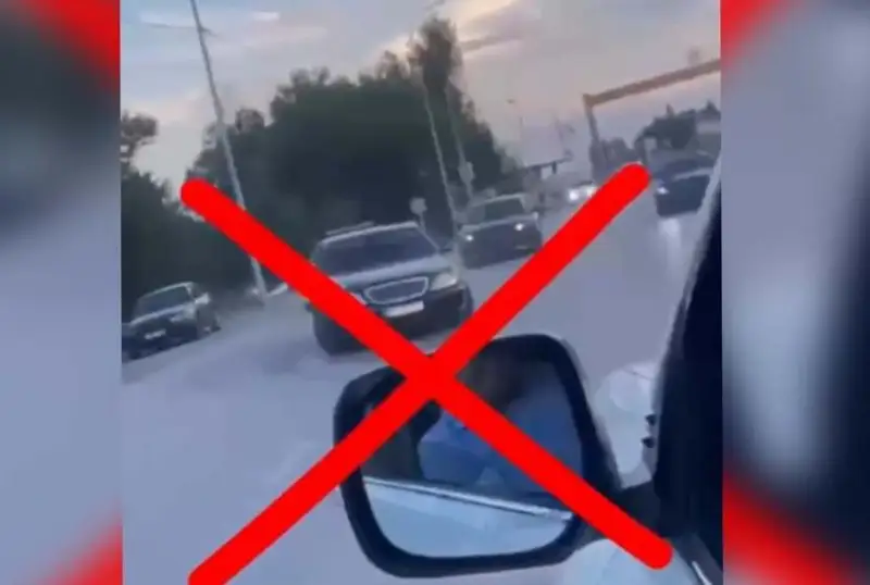 Дрифт-шоу со стрельбой устроил свадебный кортеж в Жамбылской области