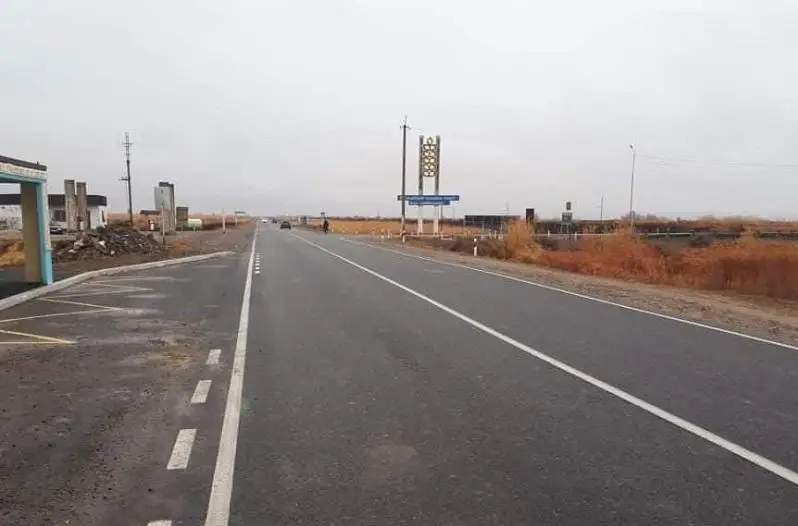 «Шардара-Aрис» автомобил йўли фойдаланишга топширилди