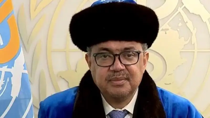 د د س ۇ باسشىسى تەدروس گەبرەيەسۋس الماتىعا كەلدى - فوتو