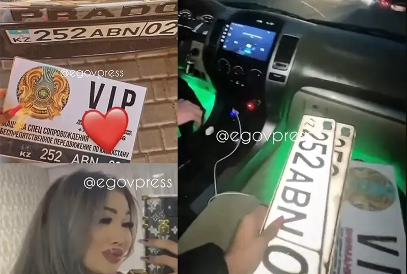 Полиция наказала разъезжавшую с VIP-пропуском жительницу Каскелена