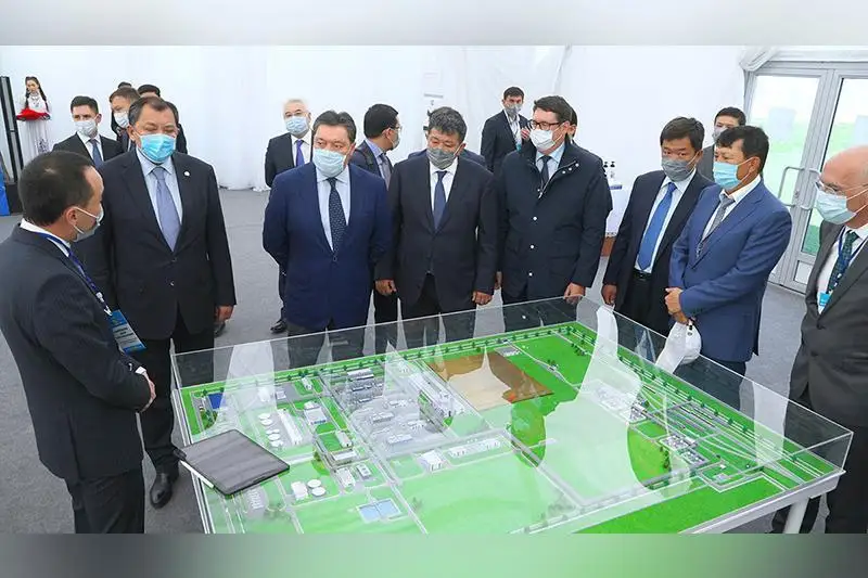 Қозоғистонда янги газни қайта ишлаш заводи қурилиши бошланди