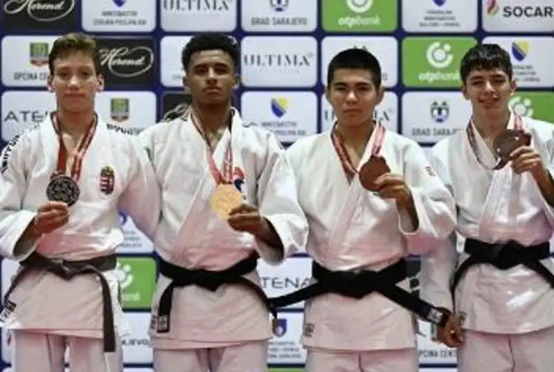 Қозоғистонлик спортчи дзюдо бўйича кадетлар ўртасидаги жаҳон чемпионатининг бронза медали совриндори бўлди