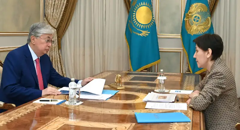 Президентке зейнетақымен қамтамасыз ету мәселесі туралы баяндалды