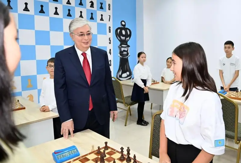 Тоқаев шахмат бўйича ёш жаҳон чемпионига муваффақият тилади