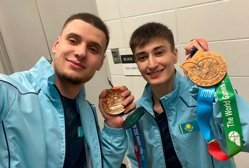 АҚШдаги Жаҳон ўйинларида Қарағанди акробатлари бронза медалини қўлга киритди