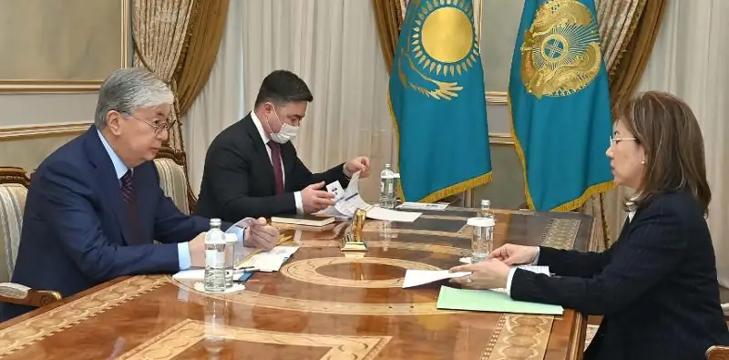 ҚР Молия бозорини тартибга солиш ва ривожлантириш агентлиги раиси Президентга молия бозорини ривожлантириш бўйича ҳисобот берди