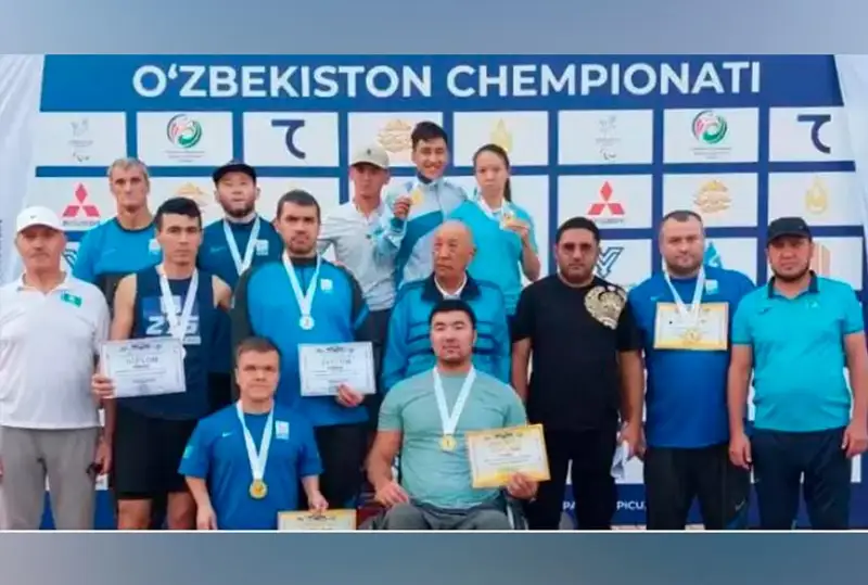 Казахстанские параатлеты завоевали 17 медалей в Ташкенте