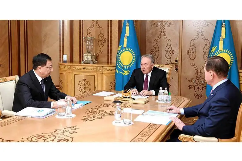 Нурсултон Назарбоев Қозоғистон халқи Ассамблеяси раиси ўринбосарини қабул қилди