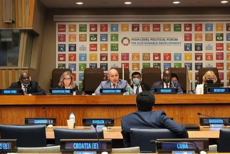 ҚР Миллий иқтисодиёт вазири БМТда бўлиб ўтган юқори даражадаги форумда нутқ сўзлади