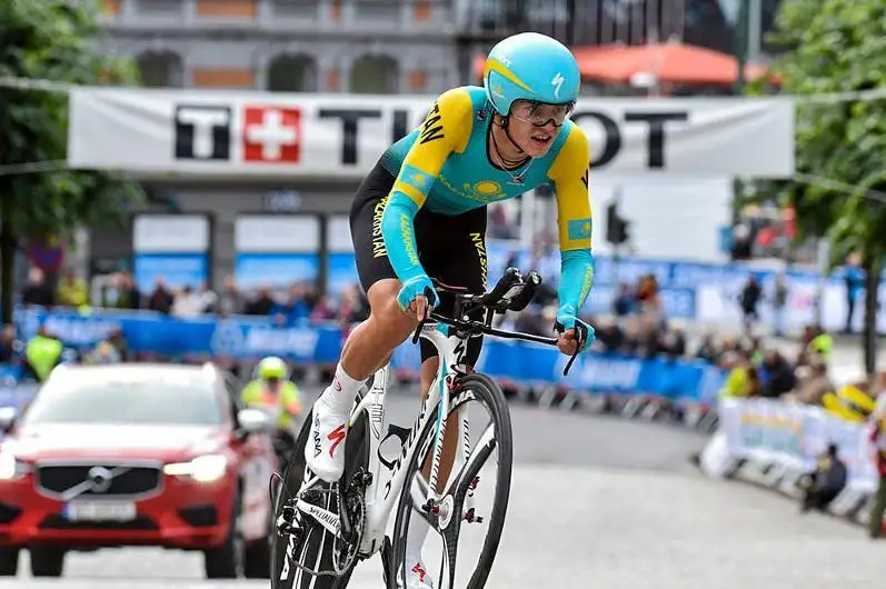 Осиё чемпионатида қозоғистонлик велоспортчи  олтин медални қўлга киритди