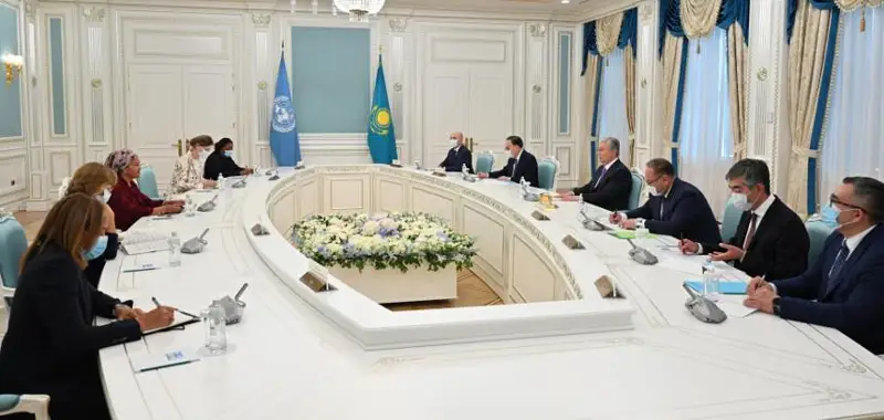 Президент БҰҰ Бас хатшысының бірінші орынбасары Амина Мұхаммедті қабылдады