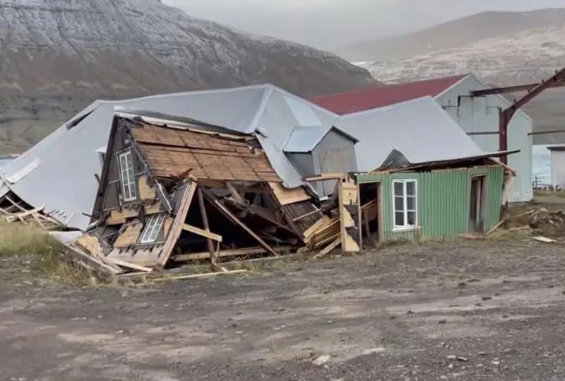 Исландиянинг ярми кучли шамол туфайли электрсиз қолди