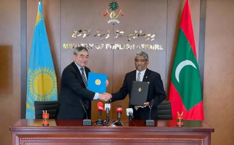 Қозоғистон ва Мальдив ороллари ўртасида визасиз режим бўйича келишув имзоланди
