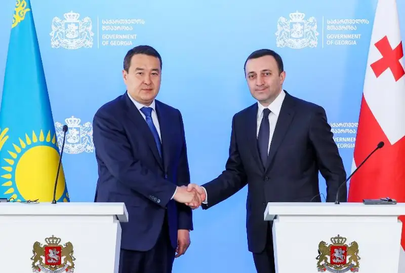 Қозоғистон ва Грузия ҳукумат раҳбарлари ўзаро савдо ҳажмини оширишдан манфаатдор