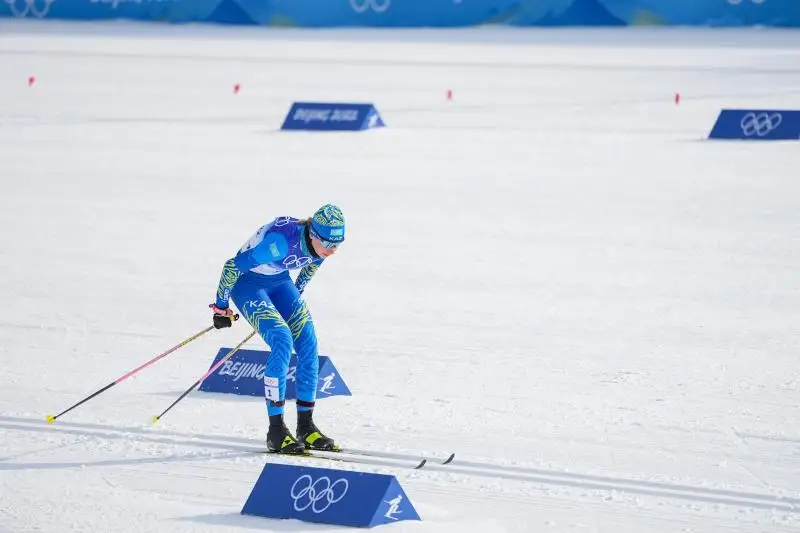 Казахстанские лыжницы выступили в гонке классическим стилем на Олимпиаде в Пекине