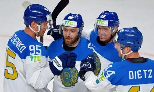 Казахстан сыграет с Данией на чемпионате мира по хоккею в Финляндии
