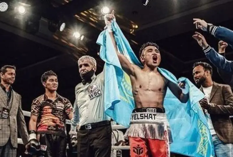 Енгилмас қозоғистонлик боксчи WBC туркуми чемпионлик камари учун жанг қилади